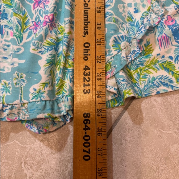 🦩🌴Lilly Pulitzer Analee Romper~What a Lovely Place EUC🦩🌴 - Picture 13 of 16